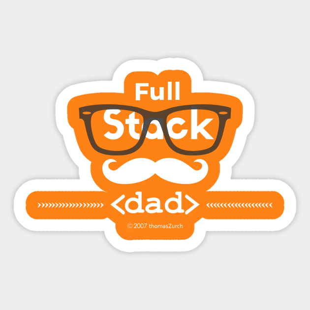 FullStack Dad Sticker by 1FullStackDad